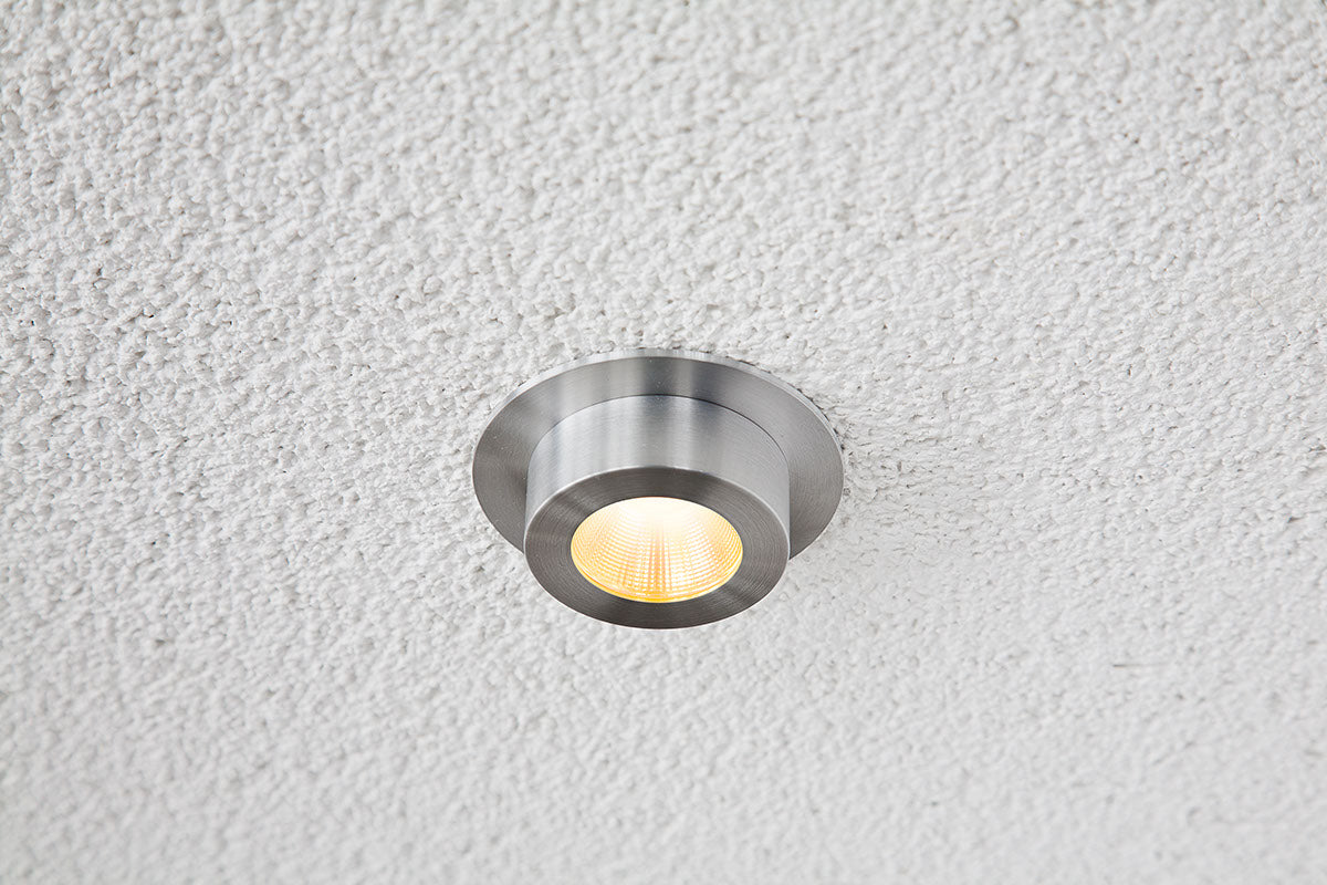 EVN Power-LED Leuchte Aluminium rund 83x43mm 6W 3000K 620lm 21-40° IP20