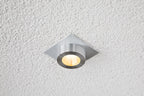 EVN Power-LED Leuchte Aluminium poliert viereckig 83x83x43mm 6W 3000K 620lm 21-40° IP20