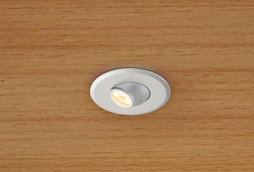 EVN LED Leuchte Aluminium schwenkbar drehbar rund 39x20mm 1W 3000K 70lm 11 - 20° IP20