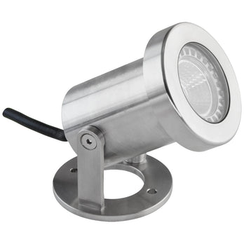 EVN Spot Edelstahl Optik schwenkbar rund 74mm 230V IP67