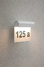 EVN LED Hausnummer Leuchte weiß rechteckig 161,5x200x84,5mm 6W 3000K 396lm >80° 100-240V IP54