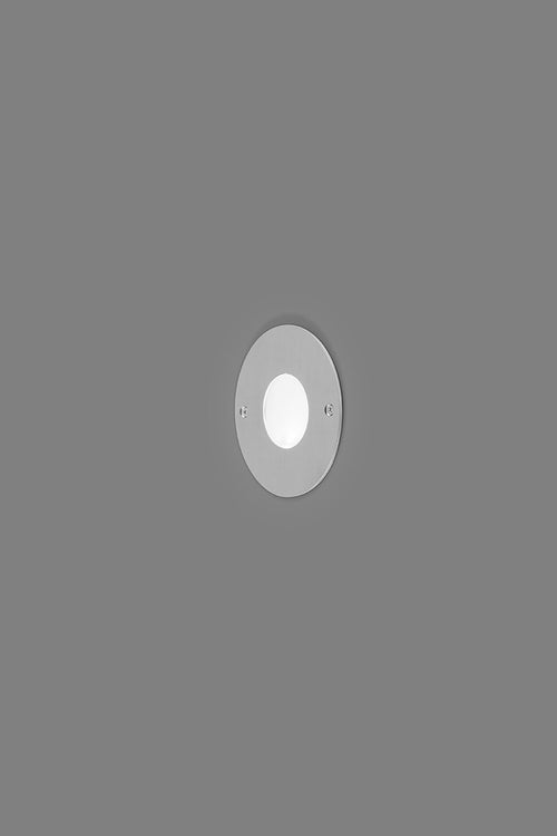 EVN LED Leuchte Edelstahl Optik rund 75x9mm 0,6W 6000K 26lm 12V IP44