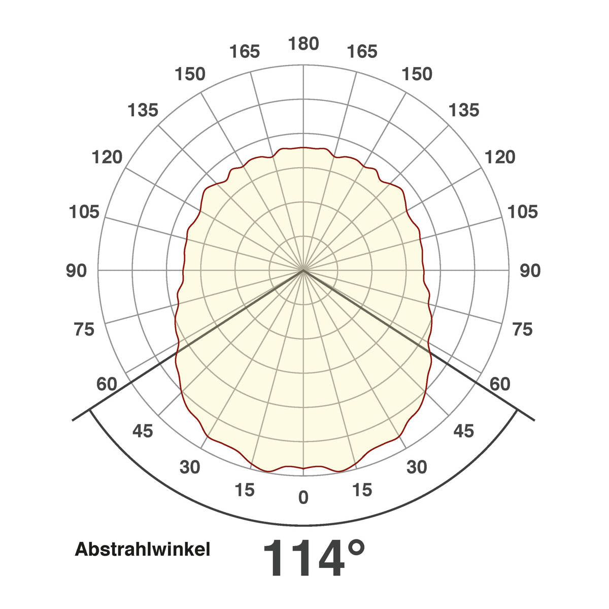 EVN LED Leuchte Edelstahl Optik rund 75x9mm 0,6W 6000K 26lm 12V IP44