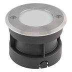 EVN LED Bodeneinbauleuchte Edelstahl Optik rund 100x70mm 2,5W 3000K 90lm >80° 100-240V IP67
