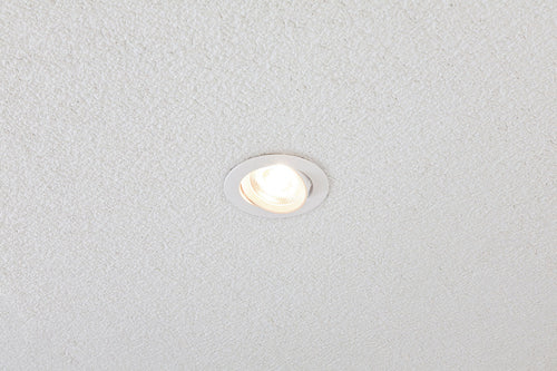 EVN COB-LED Leuchte weiß schwenkbar rund 84x26mm 6W 3000K 430lm 21-40° 220-240V IP20