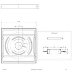 EVN LED Panel weiß viereckig 191x191x24mm 18W 3000K 1350lm >80° 220-240V IP20