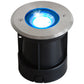 EVN LED Bodeneinbauleuchte Edelstahl Optik rund 120x110mm 8W 3000K 330lm 41-80° 24V IP67