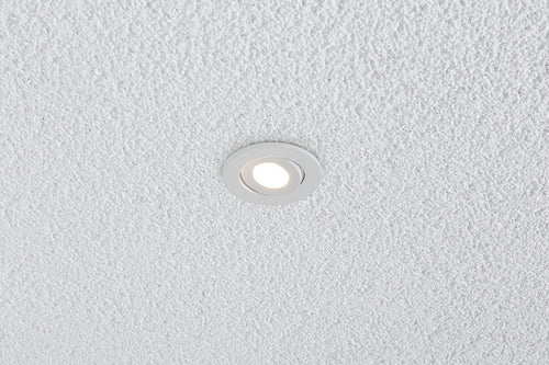 EVN Leuchte weiß schwenkbar rund 64x50mm 3W 3000K 230lm 21-40° IP44