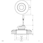 EVN Leuchte weiß schwenkbar rund 64x50mm 3W 3000K 230lm 21-40° IP44