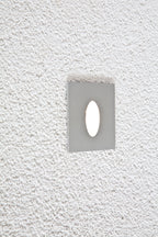EVN LED Blendfreie Leuchte Aluminium viereckig 80x80x30mm 2,5W 3000K 95lm 21-40° IP65