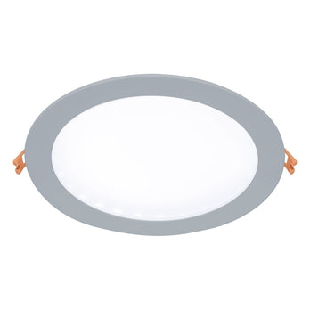 EVN LED Panel Silber rund 225x25mm 21W 4000K 1880lm >80° IP20