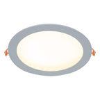EVN LED Panel Silber rund 225x25mm 21W 3000K 1736lm >80° IP20
