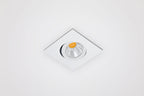 EVN Power-LED Leuchte weiß schwenkbar viereckig 83x83x48,5mm 8,4W 3000K 1010lm 21-40° 220-240V IP65