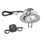 EVN Power-LED Leuchte inkl.Netzgerät Chrom matt schwenkbar rund 83x32mm 6W 2700K 575lm 21-40° 220-240V IP20