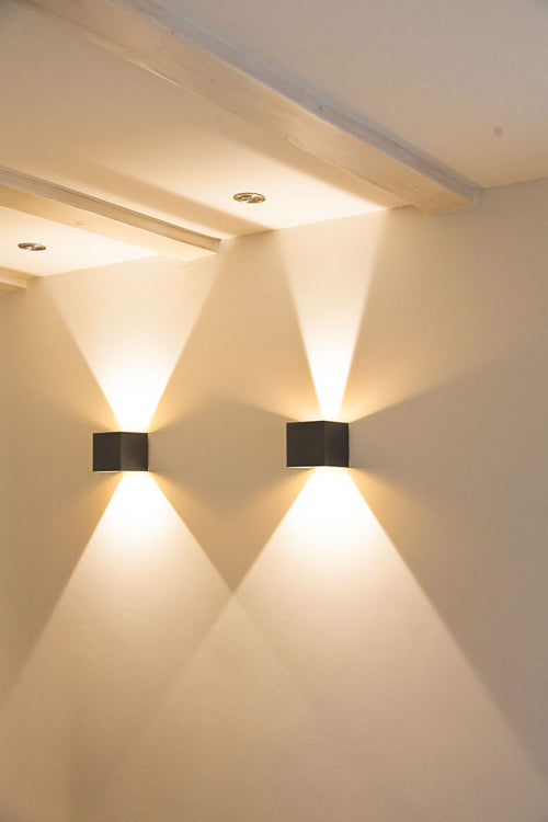 EVN LED Leuchte anthrazit verstellbar rechteckig 123x120x120mm 12W 3000K 400lm 220-240V IP54