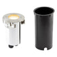 EVN Bodeneinbauleuchte Edelstahl Optik starr rund 98x159mm 5W 3000K 450lm 41-80° 230V IP66