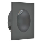 EVN Power-LED Leuchte anthrazit viereckig 80x80x30mm 2W 3000K 112lm >80° IP54