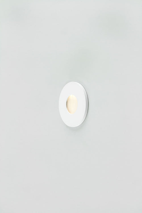 EVN LED Leuchte weiß(V4A) rund 76x10mm 0,6W 3000K 32lm 12V IP44