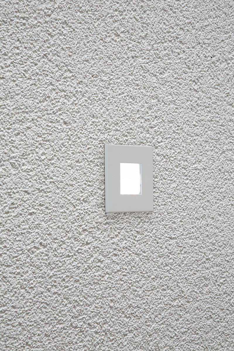 EVN LED Leuchte weiß(V4A) viereckig 76x76x10mm 0,6W 6000K 36lm 12V IP44
