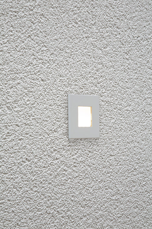 EVN LED Leuchte weiß(V4A) viereckig 76x76x10mm 0,6W 3000K 32lm 12V IP44