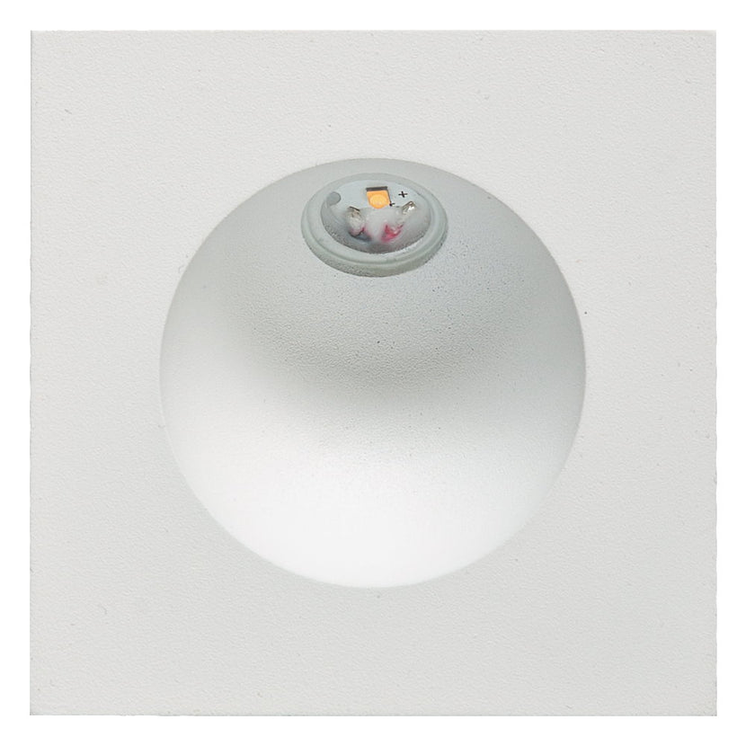 EVN Power-LED Leuchte weiß Kugel 80x80x30mm 2W 3000K 112lm >80° IP54