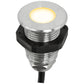 EVN LED Leuchte Edelstahl Optik rund 30x42mm 0,6W 3000K >80° 12V IP68