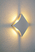 EVN LED 4-flammige Leuchte grau viereckig 205x205x74mm 4W 3000K 75lm >80° 100-240V IP54