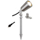 EVN Power-LED Spot Edelstahl Optik schwenkbar rund 56mm 6W 3000K 370lm 21-40° 12V IP68