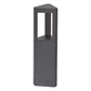 EVN LED Wegeleuchte anthrazit dreieckig 104x104x350mm 7W 3000K 345lm 41-80° 100-240V IP54