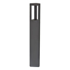 EVN LED Wegeleuchte anthrazit dreieckig 104x104x650mm 7W 3000K 345lm 41-80° 100-240V IP54