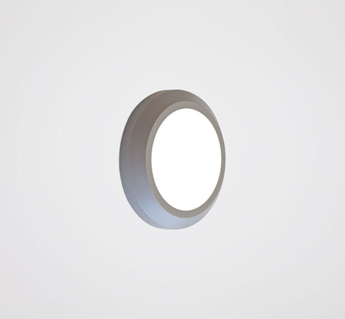 EVN LED Leuchte grau rund 150x27mm 3W 3000K 200lm >80° 230V IP65