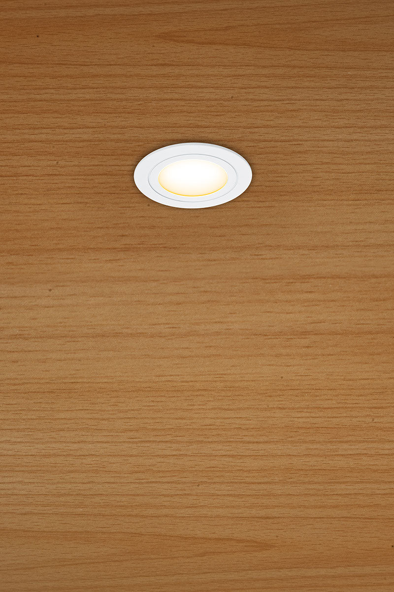 EVN LED Leuchte weiß rund 70x20mm 3W 3000K 210lm >80° IP20