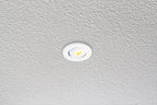 EVN Power-LED Leuchte weiß schwenkbar rund 52x44mm 3W 3000K 170lm 21-40° IP20