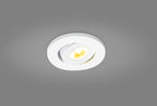 EVN Power-LED Leuchte weiß schwenkbar rund 52x44mm 3W 3000K 170lm 21-40° IP20