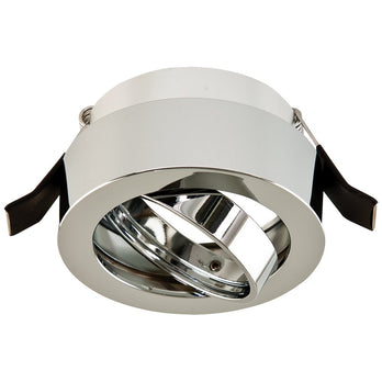 EVN Leuchte Chrom schwenkbar rund 80x47mm 12V IP20