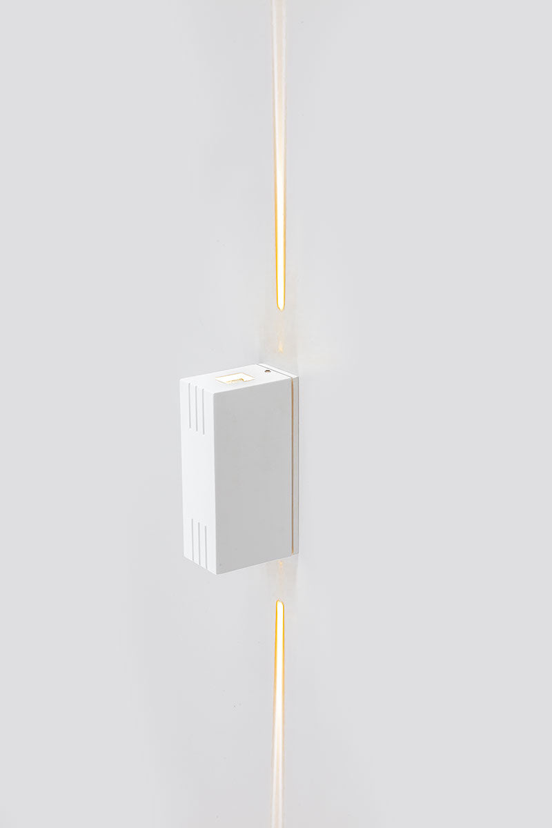 EVN Power-LED 2-flammige Leuchte weiß rechteckig 150x50x78mm 6W 3000K 180lm <5° 100-240V IP54
