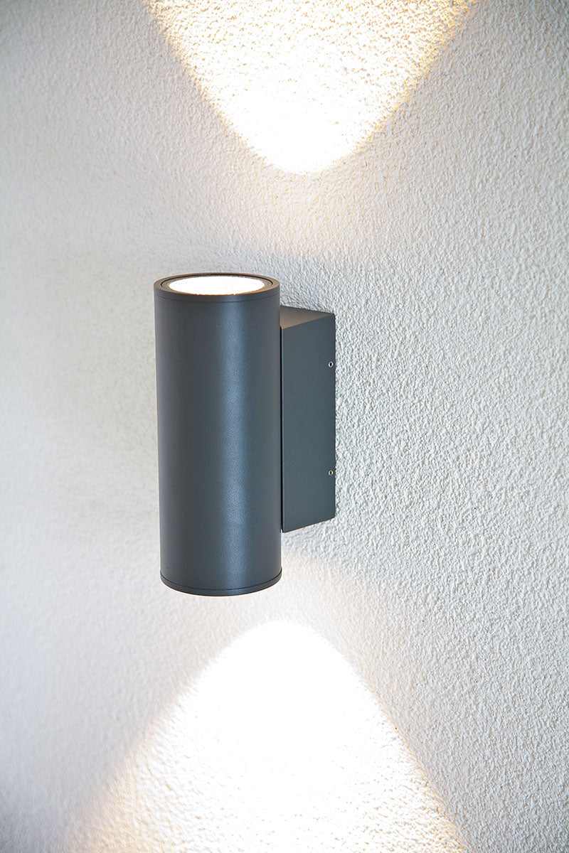 EVN Power-LED Leuchte anthrazit rund 90x135mm 24W 3000K 850lm 41-80° 220-240V IP54