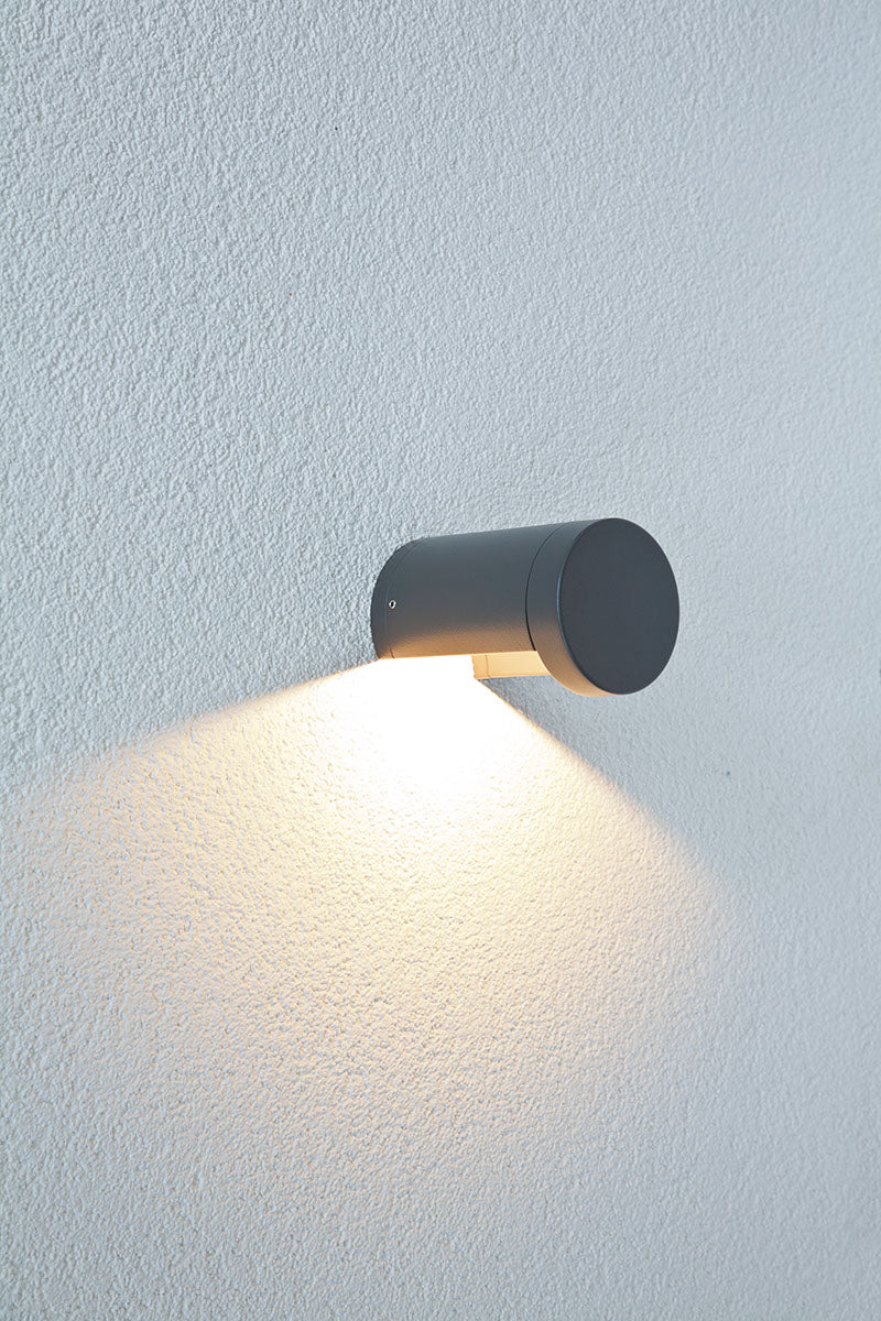 EVN Power-LED Pollerleuchte anthrazit rund 90x141mm 7W 3000K 427lm >80° 100-240V IP54