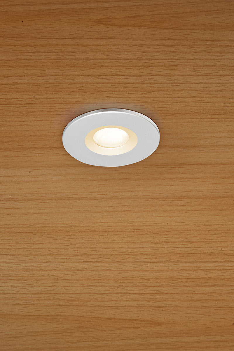 EVN LED Lichtpunkt Aluminium rund 35x33mm 3W 3000K 117lm 21-40° 12V IP20