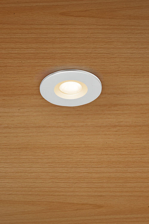 EVN LED Lichtpunkt Aluminium rund 35x33mm 3W 3000K 117lm 21-40° 12V IP20