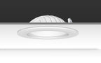 EVN LED Leuchte weiß rund 146x52mm 14W 4000K 800lm >80° IP20