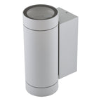 EVN 2-flammige Wandleuchte grau rund 65x103mm 220-240V IP54