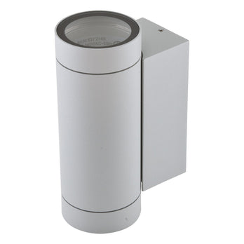 EVN 2-flammige Wandleuchte grau rund 65x103mm 220-240V IP54