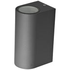EVN 2-flammige Wandleuchte anthrazit halbrund 150x68x93mm 220-240V IP44
