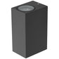 EVN 2-flammige Wandleuchte anthrazit rechteckig 150x68x93mm 220-240V IP44