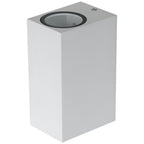 EVN 2-flammige Wandleuchte weiß rechteckig 150x68x93mm 220-240V IP44