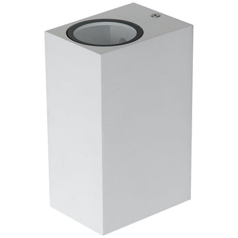 EVN 2-flammige Wandleuchte weiß rechteckig 150x68x93mm 220-240V IP44