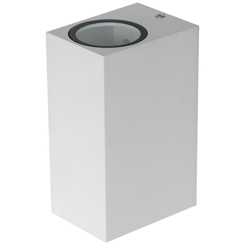 EVN 2-flammige Wandleuchte weiß rechteckig 150x68x93mm 220-240V IP44