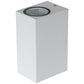EVN 2-flammige Wandleuchte weiß rechteckig 150x68x93mm 220-240V IP44