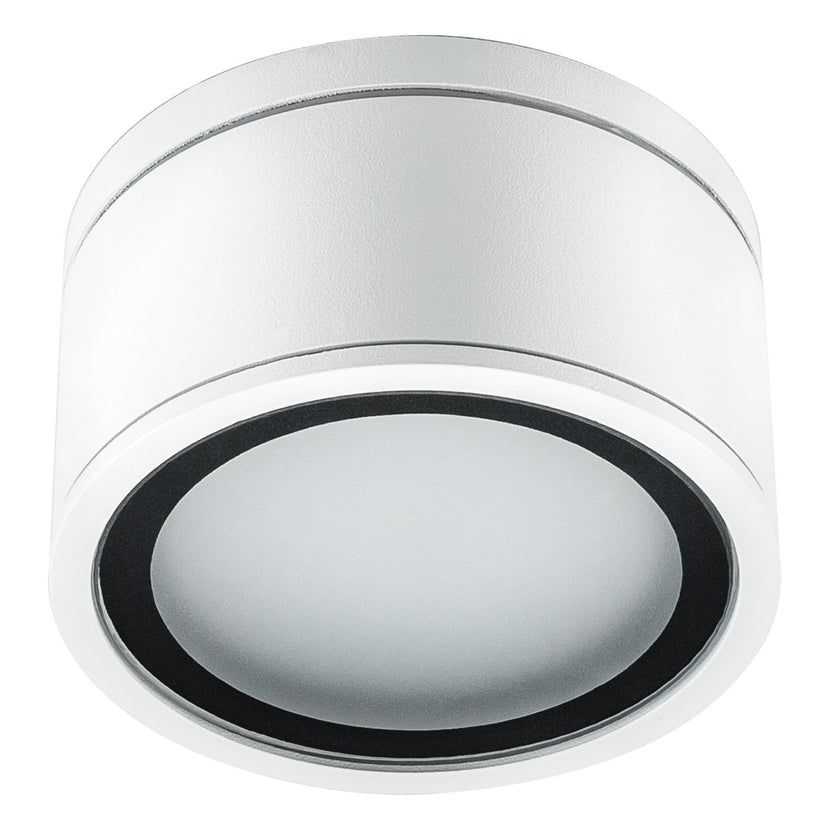 EVN Anbauleuchte weiß rund 108x63mm 220-240V IP54